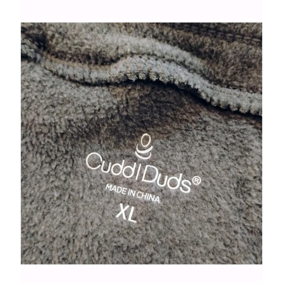 Cuddl Duds Women's Soft Gray Sweatpants - Picture 3 of 8